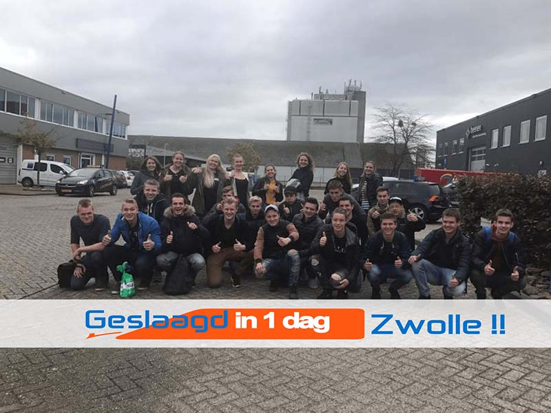 Haal je theorie in 1 dag in Zwolle!